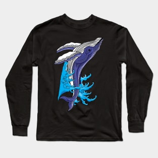 Whale Long Sleeve T-Shirt